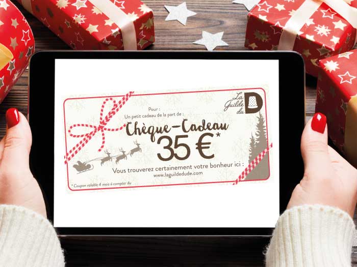 Cheque cadeau pour une idée cadeau sur La Guilde du Dé